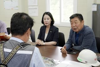 현대 레이크시티 아이파크 공사현장 민원 간담회
