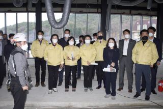 주요사업 현장(삼악산 로프웨이 조성 사업) 방문 점검