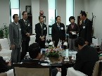 일본국 호후시의회 의원단 내방
