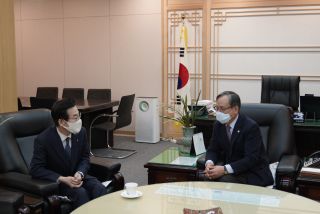 대통령 소속 김중석 자치분권위원 면담 - 「자치분권시대」 과제와 비전 논의