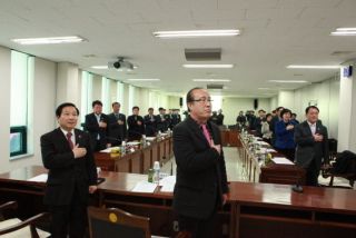 제166차 강원도시군의회의장협의회 월례회 개최