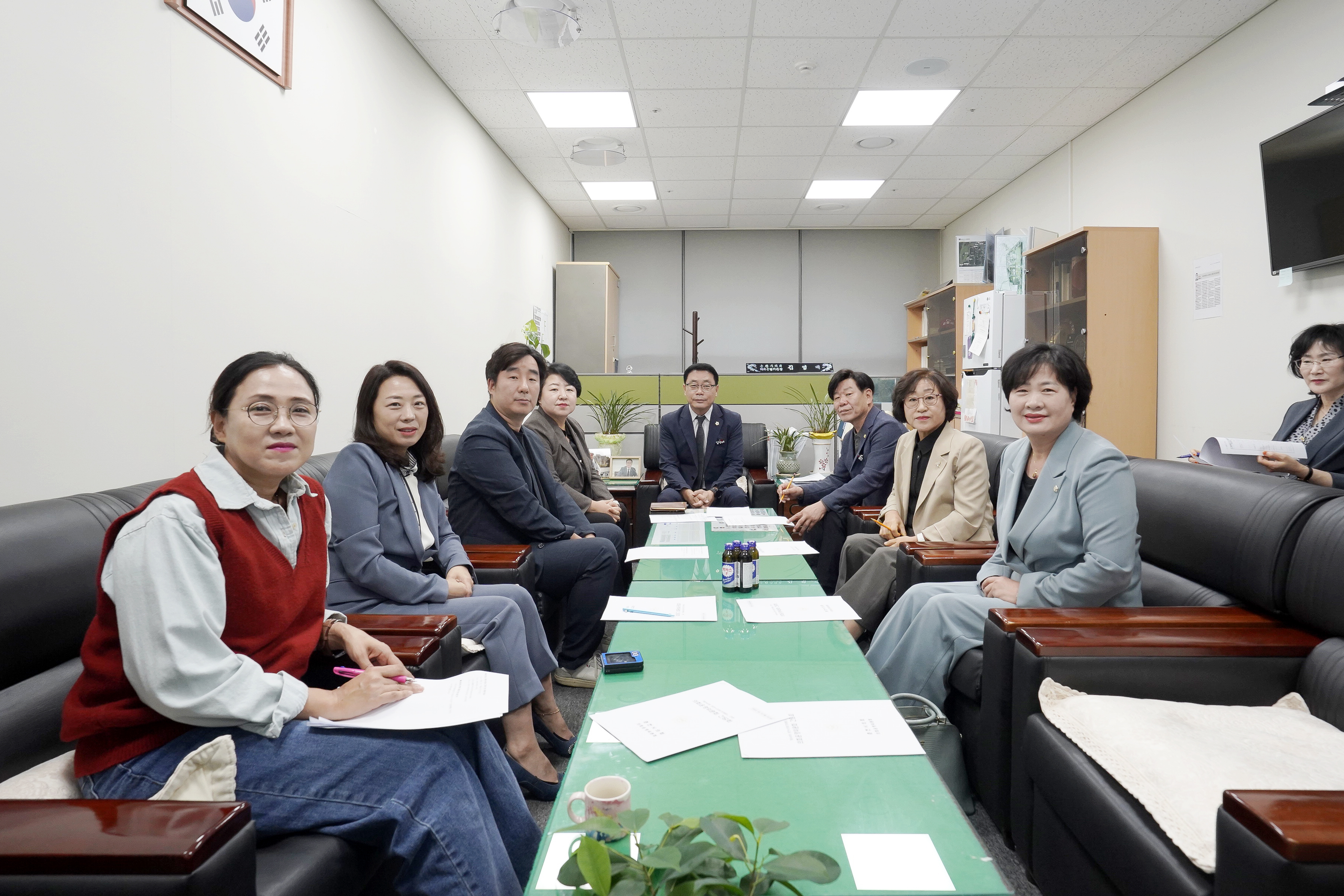 임용장 수여식 현장 사진