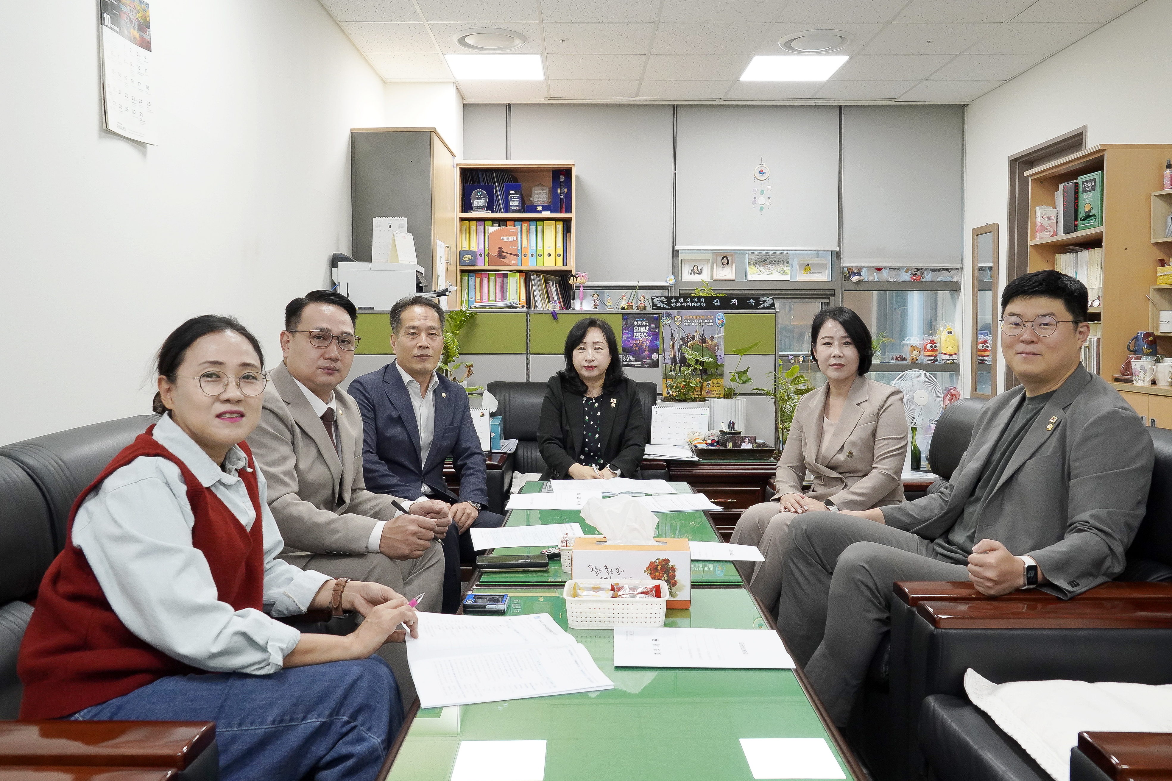 임용장 수여식 현장 사진