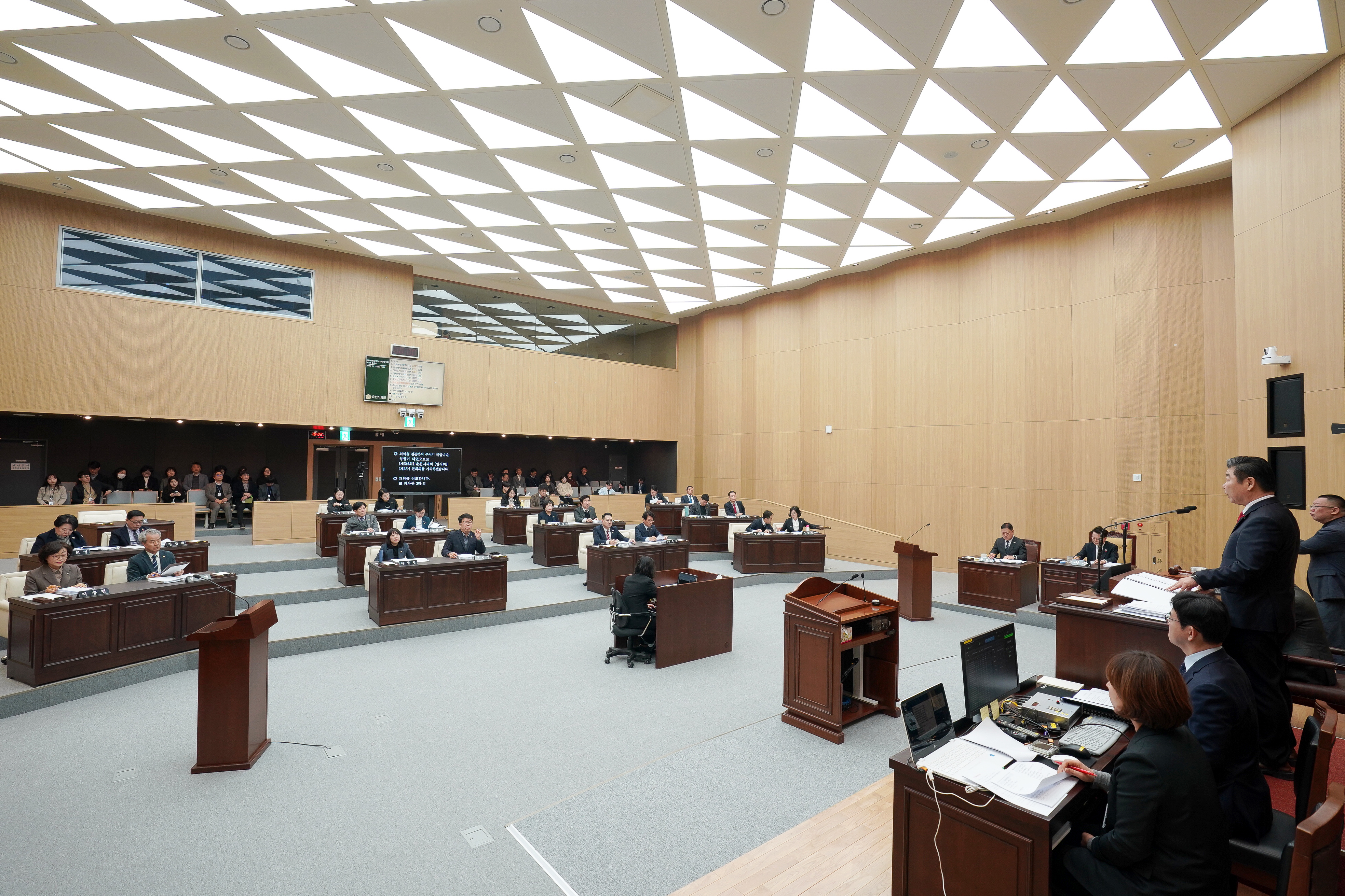 임용장 수여식 현장 사진