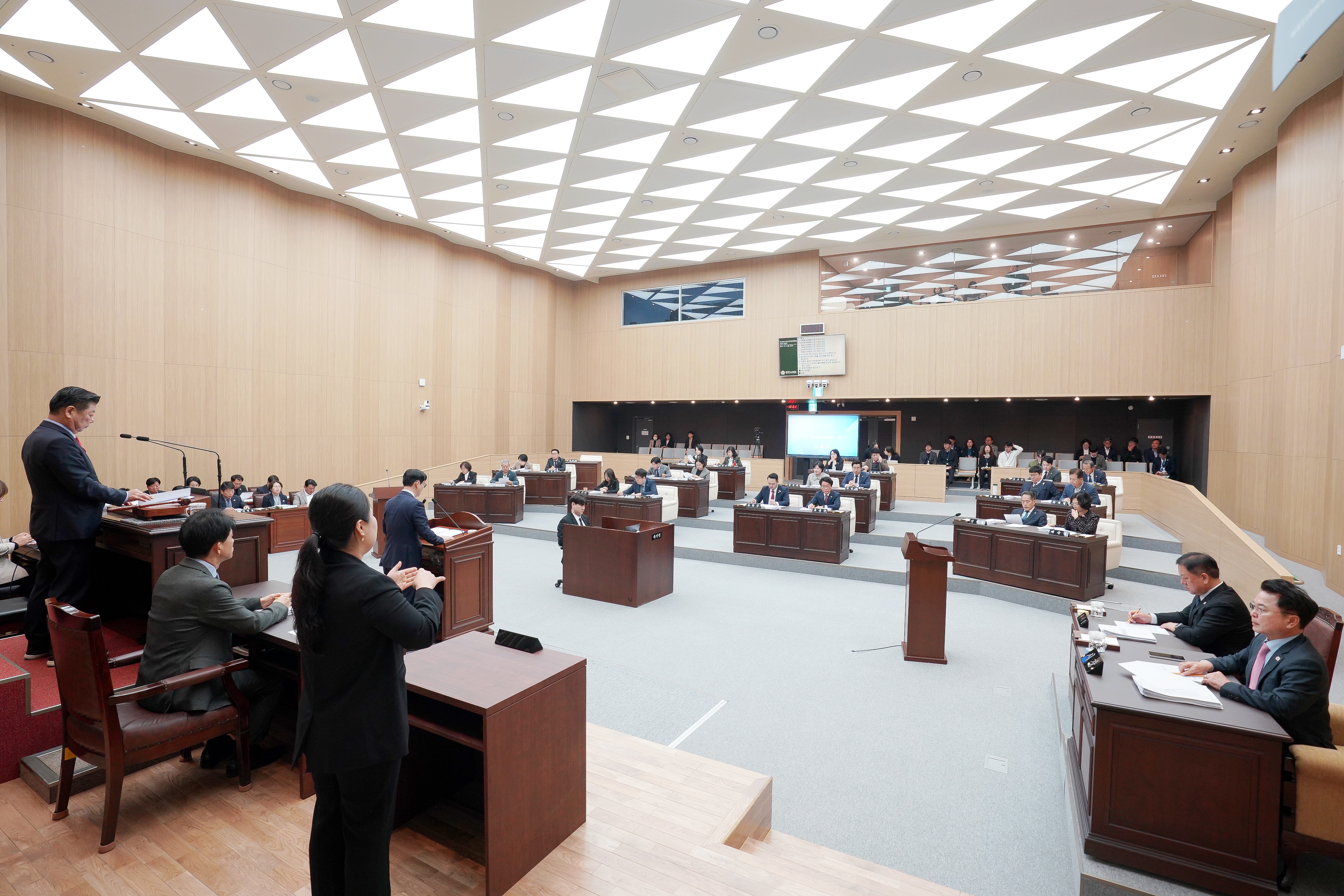 임용장 수여식 현장 사진